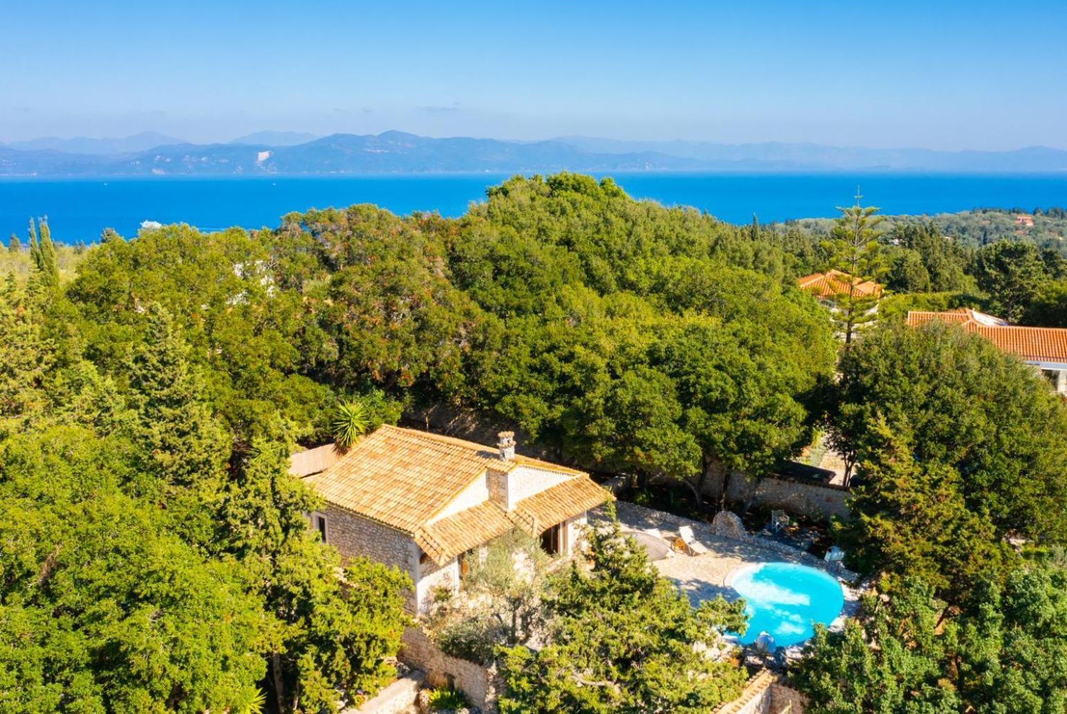 Villa Nionios Vlachopoulátika Esterno foto